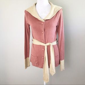 Anthro Moth Sweater Jacket